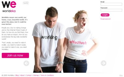 worldeka 400x249 worldeka   neues Soziales Netzwerk für Wohltätigkeitsorganisationen, NGOs und Aktivisten 