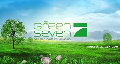 green seven 400x214 GreenSeven Day auf ProSieben   am Mittwoch, 22. April 2009