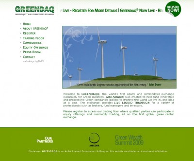 greendaq 400x331 GREENDAQ   Weltweit erste Ökobörse startet